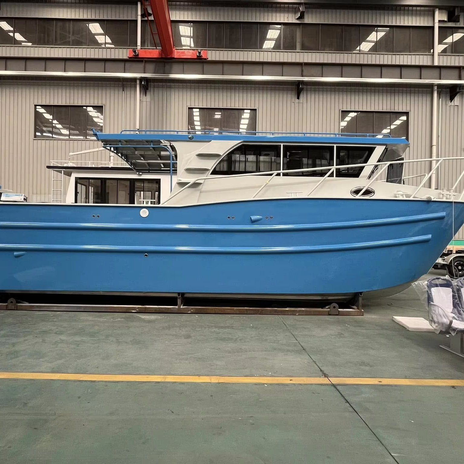 Gospel Boat 11m X 3.5m Aluminum Catamaran Passenger Boat Fishing Yacht